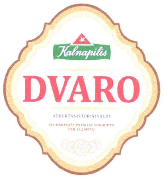 Prekės ženklas: Kalnapilis DVARO